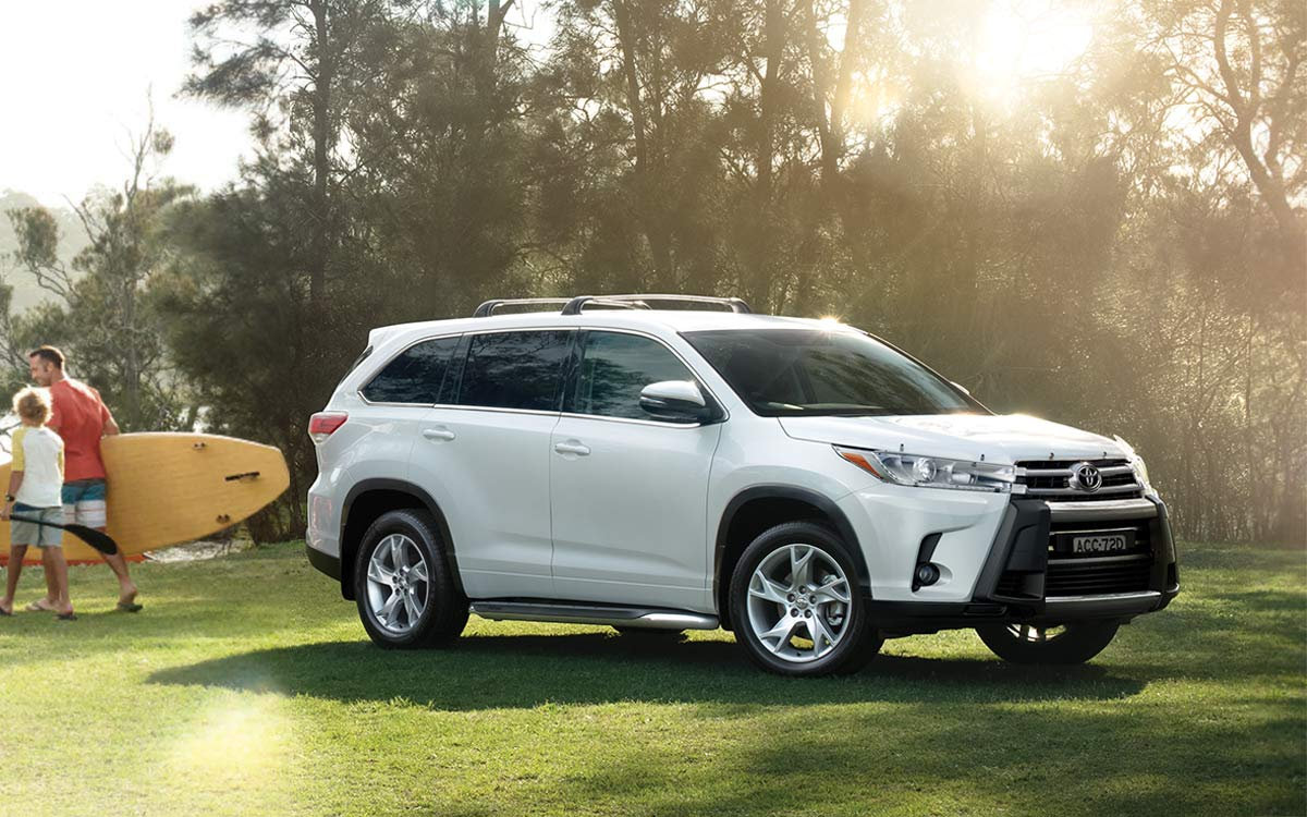 Comparison - Toyota Kluger Grande 2017 - vs - Toyota Highlander Limited ...